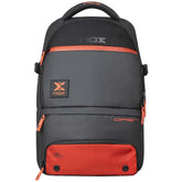 Mochila Nox AT10 Luxury open series negro rojo